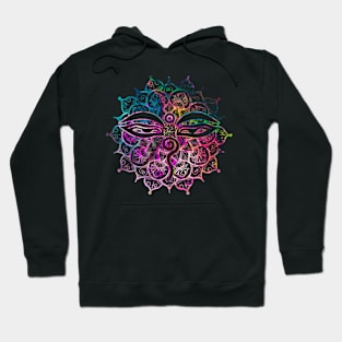 Wisdom Eyes of Buddha Hoodie